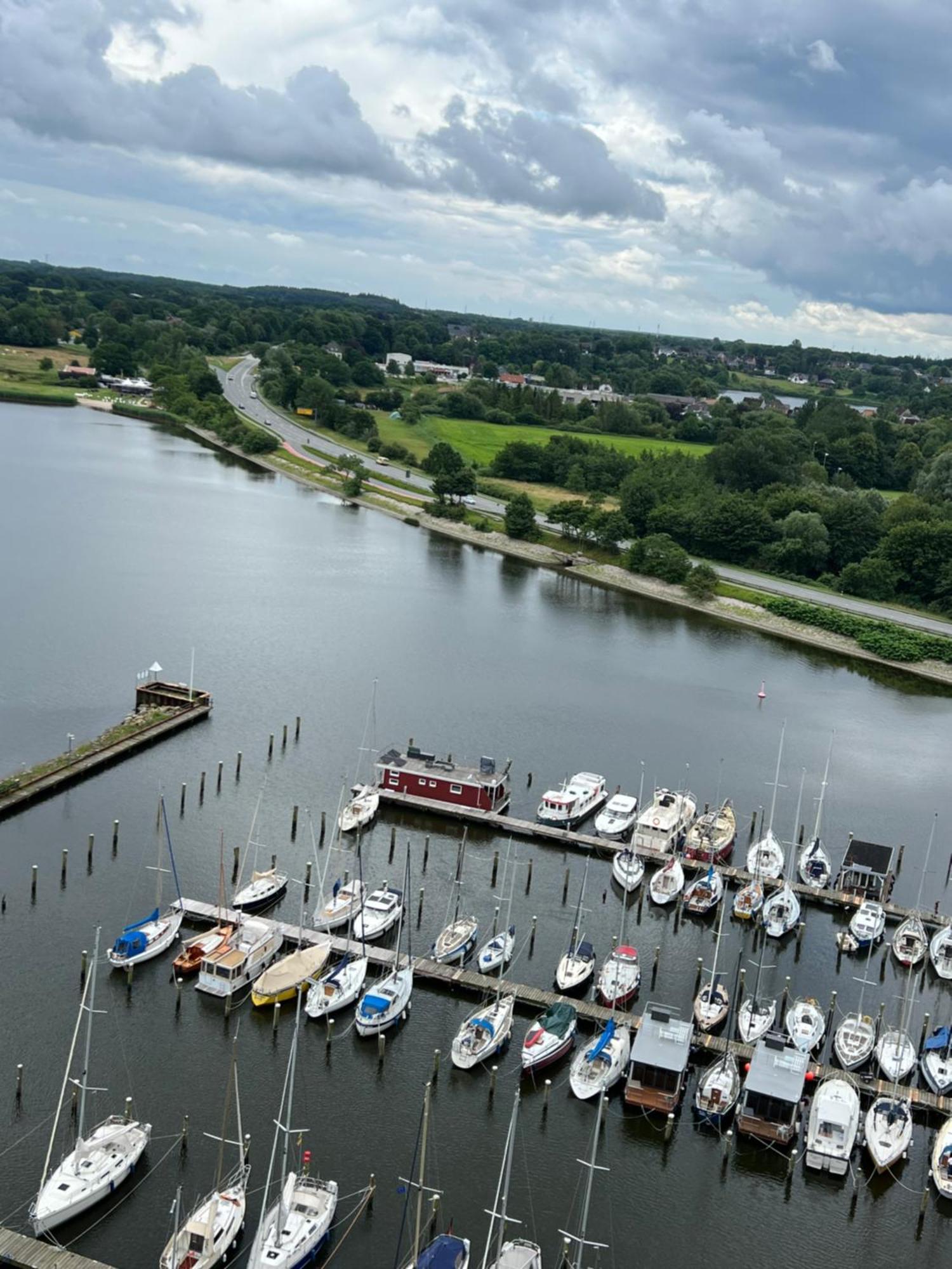 Appartamento Hafenblick Schleswig Esterno foto