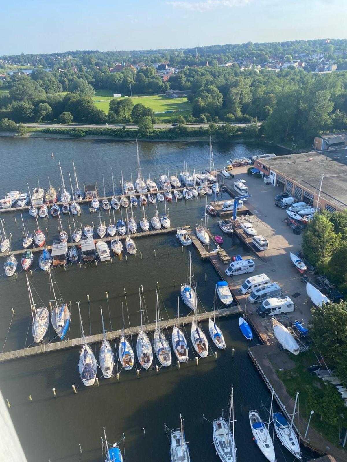 Appartamento Hafenblick Schleswig Esterno foto